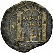 Æ35 - Tiberius, Rome, 14-37 reverse image