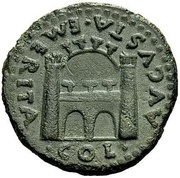 Æ26 - Tiberius, Rome, 14-37 reverse image