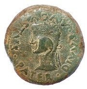 Æ34 - Tiberius obverse image