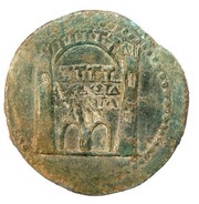 Æ34 - Tiberius reverse image