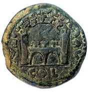 Æ27 - Tiberius reverse image