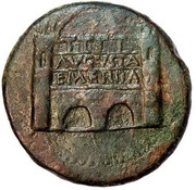 Æ35 - Tiberius reverse image