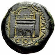 Æ27 - Tiberius reverse image