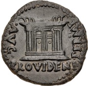 Æ27 - Tiberius reverse image