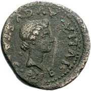 Æ26 - Tiberius reverse image