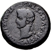 Æ34 - Tiberius obverse image