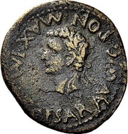 Æ27 - Tiberius AETERNITATI · AVGVSTAE obverse image