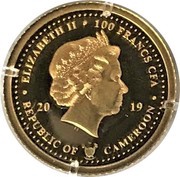 100 Francs Una and the Lion obverse image