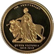100 Francs Una and the Lion, Cameroon, 2019 reverse image