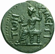 Æ18 - Traianus ΛΑΕΡΤΙΤⲰΝ; Laertes reverse image