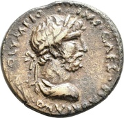 Assarion - Hadrian COL IVL - AVG DIENSIS, D D; Dium obverse image