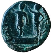 Æ24 - Antoninus Pius COL IVL AVG PHIL; Philippi reverse image