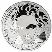 250 Francs Beethoven, Cameroon, 2020 reverse image