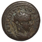 Æ24 - Gordianus III ΘECCΑΛΟΝEΙΚEΩΝ ΝEΩΚΟ ΠΥΘΙΑ; Thessalonica obverse image