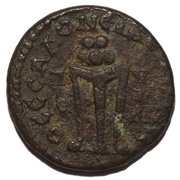 Æ24 - Gordianus III ΘECCΑΛΟΝEΙΚEΩΝ ΝEΩΚΟ ΠΥΘΙΑ; Thessalonica reverse image