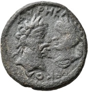 Assarion - Septimus Severus and Caracalla obverse image