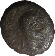 Æ14 - Commodus AVT K KOMO∆OC CEB obverse image