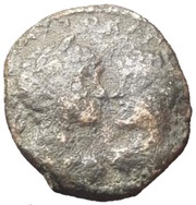 Æ18 - Caracalla and Geta obverse image