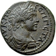 Pentassarion - Geta KAΛΛATIANΩN Є; Callatis obverse image