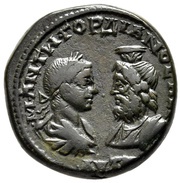 Pentassarion - Gordianus III ΔΙΟΝYCΟΠΟΛΙΤΩΝ; Tyche; Dionysopolis obverse image