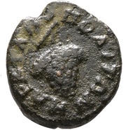 Assarion - Diadumenian MAΡKIANOΠOΛEITΩN; Markianopolis, Rome, 217-218 reverse image