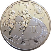 500 Francs Gemini, Cameroon, 2010 reverse image