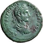 Tetrassarion - Elagabalus YΠ•IOYΛ•ANT•CΕΛEYKOY MAPKIANOΠΟ/ΛITΩN; Marcianopolis obverse image