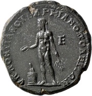 Pentassarion - Macrinus and Diadumenian YΠ ΠONTIANOY MAPKIANOΠOΛEITΩN; Marcianopolis reverse image