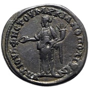 Æ27 - Severus Alexander YΠ T IOYΛ ΦHCTOY MAPKIANOΠOΛITΩN; Consular Legate Tiberius Julius Festus; Marcianopolis, Rome, 222-235 reverse image