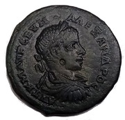 Æ26 - Severus Alexander ΗΓ OYΜ ΤΕPΕΒΕΝΤEΙΝΟY MAPKIANOΠOΛITΩN; Consular Legate Umbrius Tereventinus; Marcianopolis obverse image