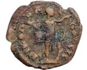 Assarion - Septimius Severus Apollo, Rome, 193-211 reverse image