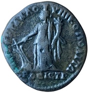 Tetrassaria - Caracalla YΠ AYP ΓAΛΛOY NIKOΠOΛITΩ ΠPOC ICTP; Nicopolis ad Istrum, Rome, 198-217 reverse image