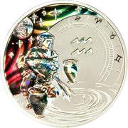 500 Francs Aquarius reverse image