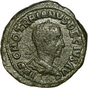 Sestertius - Traianus Decius PMS COL VIM AN XII; Viminacium obverse image