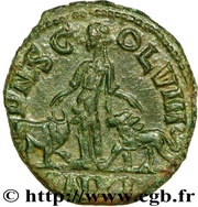 Sestertius - Herennia Etruscilla PMS COL VIM AN XII; Viminacium reverse image