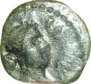 Æ14 - Gaius Matuinus and Titus Anicius D D obverse image