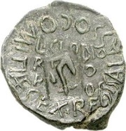 Æ23 - Augustus SALASSO COMITIALE SEX RVFO II VIR, L CLODIO RVFO PROCOS reverse image