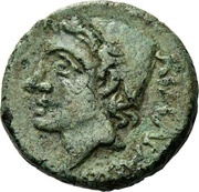 Æ19 Γ ΜΑΡΚΙΟϹ ΛΕΥ, Γ ΑΥϹΩΝΕΥϹ, ΔΥΟ ΑΝΔΡ obverse image