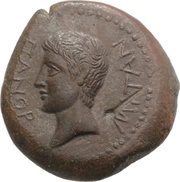 Æ24 - Augustus ΠΑΝΟΡΜΙΤΑΝ obverse image