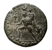 Æ19 - Augustus EΓΕΣΤΑΙΩΝ, Rome, 27 BC - 21 BC reverse image