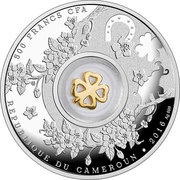 500 Francs Four-leaf clover obverse image
