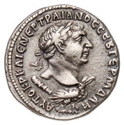 Tetradrachm - Traianus ΔΗΜΑΡΧ ΕΞ ΙΕ ΥΠΑΤ Ε obverse image
