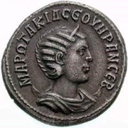 Tetradrachm - Otacilia Severa Eagle; Antioch obverse image