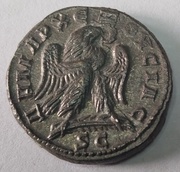 Tetradrachm - Trajan Decius ΔHMAPX EΞOYCIAC; Antioch, Rome, 250-251 reverse image