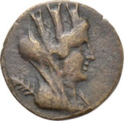 Chalkos - Tyre Palm tree obverse image