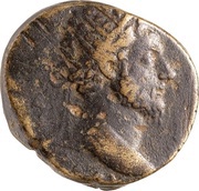 Æ22 - Marcus Aurelius ΖƐΥΓΜΑΤƐⲰΝ; Zeugma obverse image