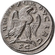 Tetradrachm - Trajan Decius ΔΗΜΑΡΧ ЄΞΟΥCΙΑC, Rome, 249-250 reverse image