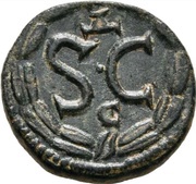 Æ19 - Macrinus SC; Antioch reverse image