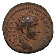 Æ20 - Elagabalus S C; Antioch obverse image