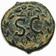 Æ20 - Elagabalus S C; Antioch reverse image